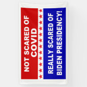 Banderoles Pas Peur Du Covid (Vertical)