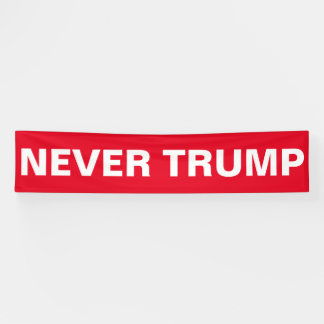 BANDEROLES PAS TRUMP JAMAIS