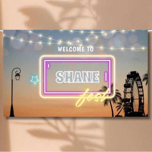 Banderoles Pastel Music Festival Concert Boho Anniversaire