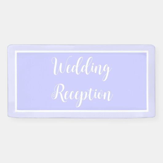 Banderoles Pastel Periwinkle violet (Horizontal)