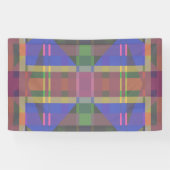 Banderoles Pastel rainbow Colorful Geometric (Horizontal)