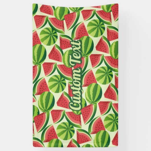 Banderoles Pastèque (Vertical)