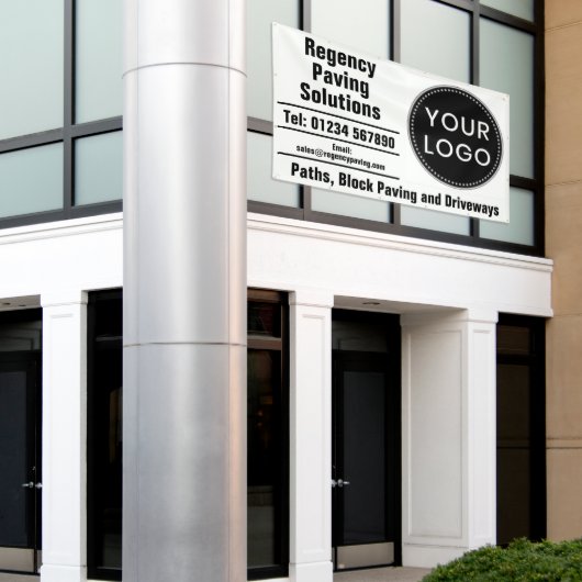 Banderoles Paths, Block Paving and Driveways with Logo (Bâtiment extérieur)