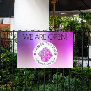 Banderoles Pâtisserie Boulangerie Parties scintillant rose vi