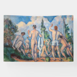 Banderoles Paul Cezanne - Baigneurs