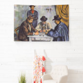Banderoles Paul Cezanne - Les Joueurs De Cartes (Insitu)