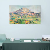 Banderoles Paul Cezanne - Mont Sainte-Victoire (Salon professionnel)