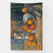 Banderoles Paul Cezanne - Nature morte avec pot à lait et fru (Verticale)