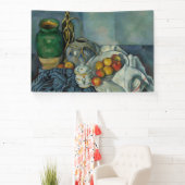 Banderoles Paul Cezanne - Vie morte avec pommes (Insitu)