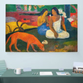 Banderoles Paul Gauguin - Arearea / Le Chien Rouge (Salon professionnel)