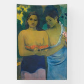Banderoles Paul Gauguin - Deux femmes tahitiennes (Verticale)