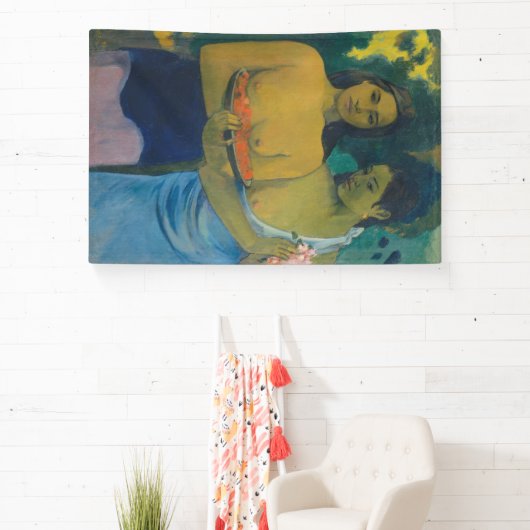Banderoles Paul Gauguin - Deux femmes tahitiennes (Insitu)