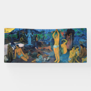Banderoles Paul Gauguin - D'où venons-nous ?