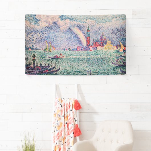 Banderoles Paul Signac - Arc-en-ciel, Venise (En situation)