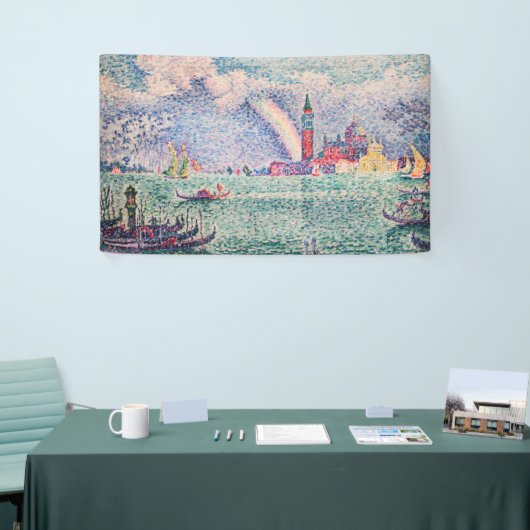 Banderoles Paul Signac - Arc-en-ciel, Venise (Salon professionnel)