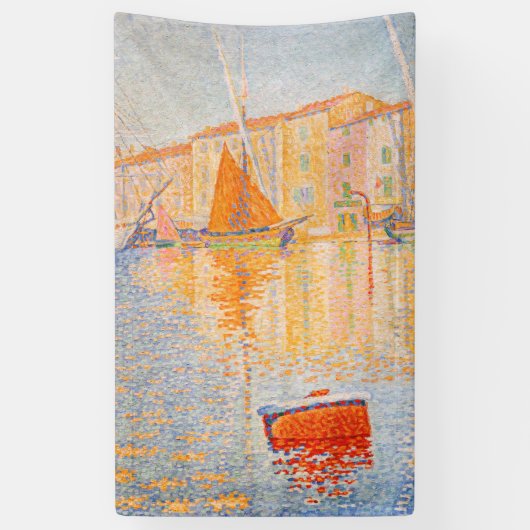 Banderoles Paul Signac - La Bouée Rouge, Saint-Tropez (Vertical)