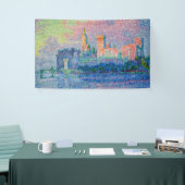 Banderoles Paul Signac - Le Palais Pape, Avignon (Salon professionnel)