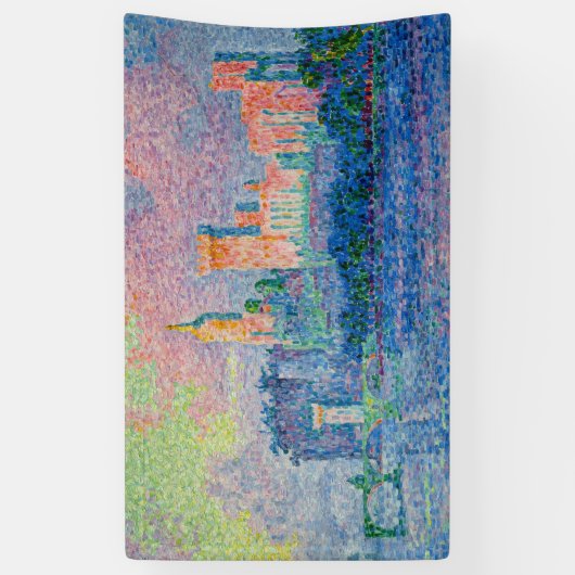 Banderoles Paul Signac - Le Palais Pape, Avignon (Vertical)
