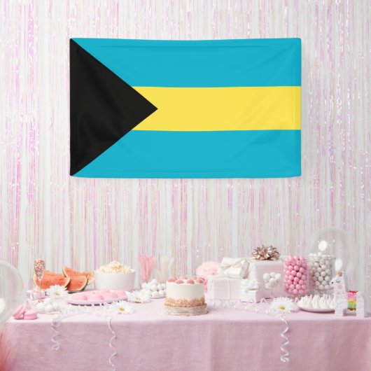 Banderoles pavillon des Bahamas (Fête)