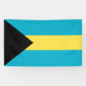 Banderoles pavillon des Bahamas (Horizontal)