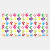 Banderoles Paws Colorés, Paws Chiens, Paws Chat (Horizontal)