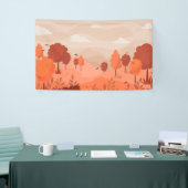 Banderoles Paysage d'automne (Salon professionnel)