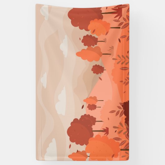 Banderoles Paysage d'automne (Vertical)