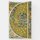 Banderoles Peacock Art Nouveau Style rond design complexe (Vertical)