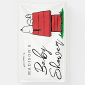 Banderoles Peanuts Snoopy Dog House | BABY SHOWER (Vertical)