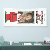 Banderoles Peanuts Snoopy Dog House Birthday Banner (Salon professionnel)