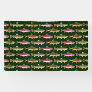 Banderoles Pêche à la truite - Pêche à la truite