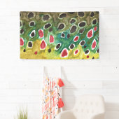 Banderoles Pêche Brown à la truite (En situation)