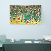 Banderoles Pêche Brown à la truite (Salon professionnel)