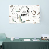 Banderoles Pêche Poisson Thème Reel Fun Anniversaire de enfan (Salon professionnel)