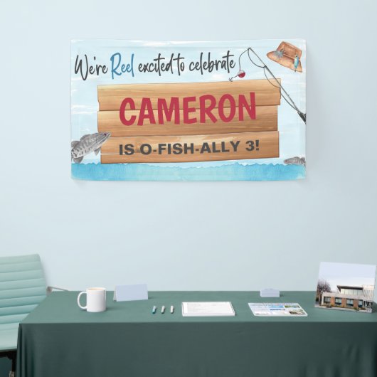 Banderoles Pêche Reel dans un certain plaisir, N'importe quel (Salon professionnel)