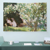 Banderoles Peder Severin Kroyer - Roses (Salon professionnel)