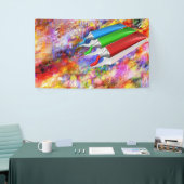 Banderoles Peintre Abstrait (Salon professionnel)