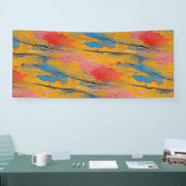 Banderoles Peinture colorée (Salon professionnel)