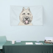 Banderoles Peinture de Bouvier des Flandres - Art original de (Salon professionnel)