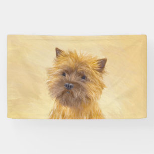 Banderoles Peinture de Cairn Terrier - Cute Original Chien Ar