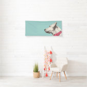 Banderoles Peinture de chien (En situation)