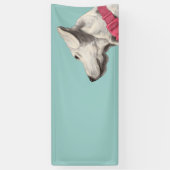 Banderoles Peinture de chien (Vertical)