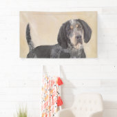 Banderoles Peinture de linge bluetick - mignon chien original (En situation)