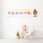 Banderoles Peinture de visage Peintre de visage Artiste Entre (Insitu)