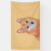 Banderoles Peinture finlandaise Spitz - Jote Original Chien A (Vertical)