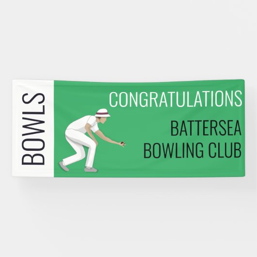 Banderoles Pelouse Bowls (Horizontal)