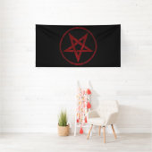 Banderoles Pentagram Red Devil (Insitu)