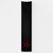 Banderoles Pentagram Red Devil (Vertical)
