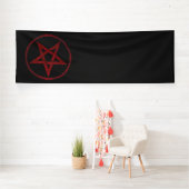 Banderoles Pentagram Red Devil (Insitu)