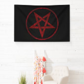 Banderoles Pentagram Red Devil (Insitu)